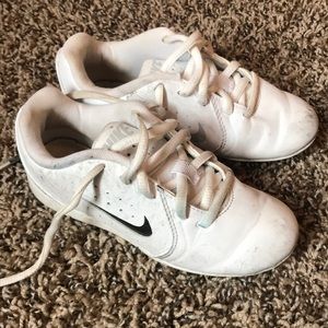 Little girls cheerleading shoes
